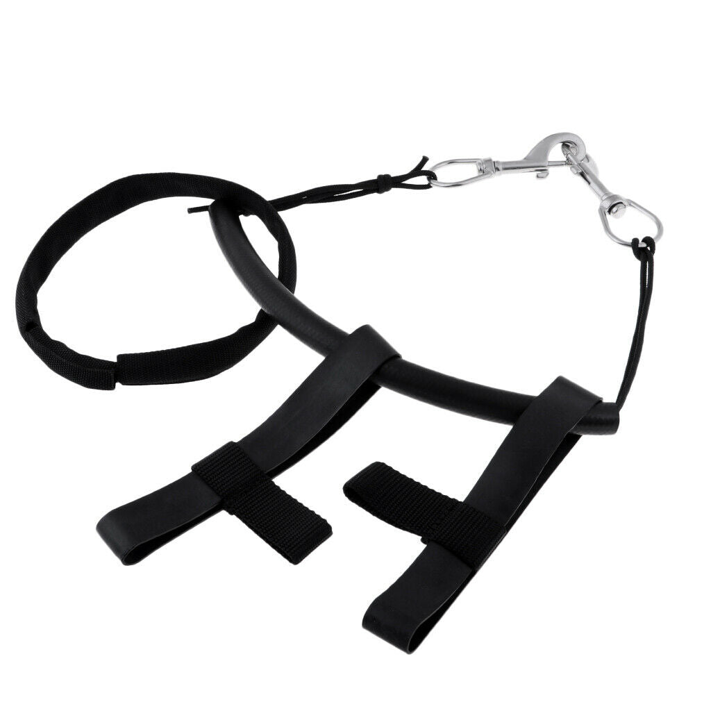 Scuba Diving Tank Bottle Stage Kit with Adjustable Band and 2 End Bolt Snap