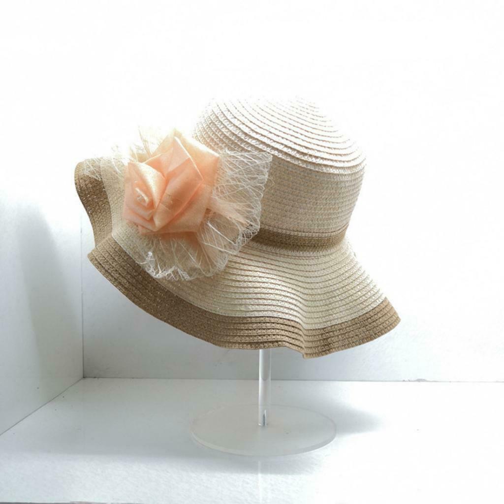 Freestanding Acrylic White Hat Stand/ Hat Rack / Wig Holder Storage Display