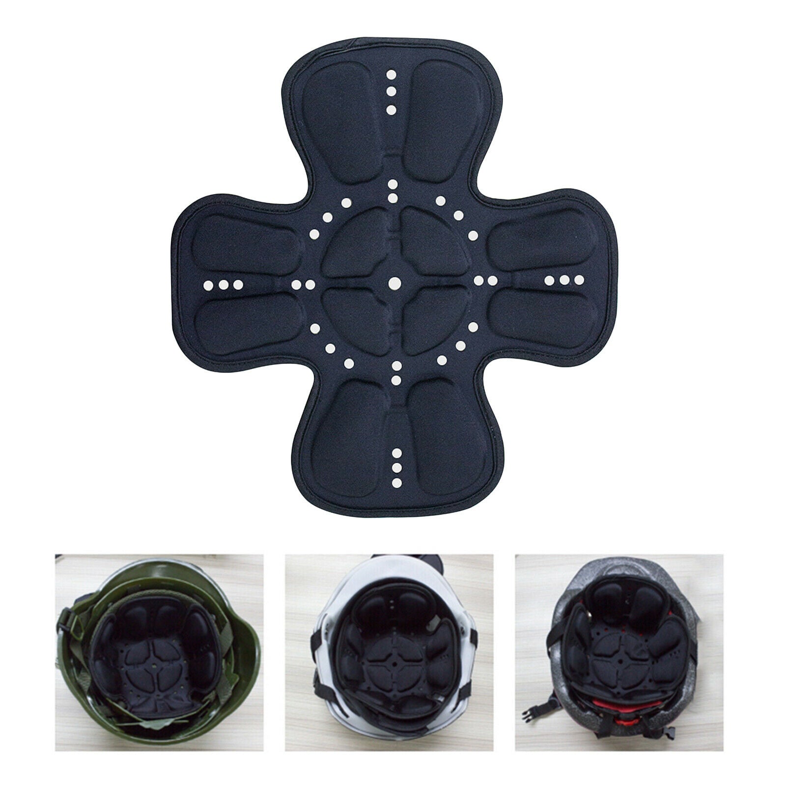 Helmet Liner Pad Padding Insert Foam Pads Replacement 4D Shock Absorber