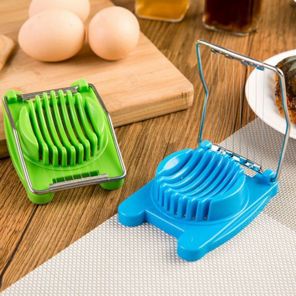 Stainless Steel Boiled Egg Slicer Cutter Mushroom Tomato Kitchen Chopper .l8