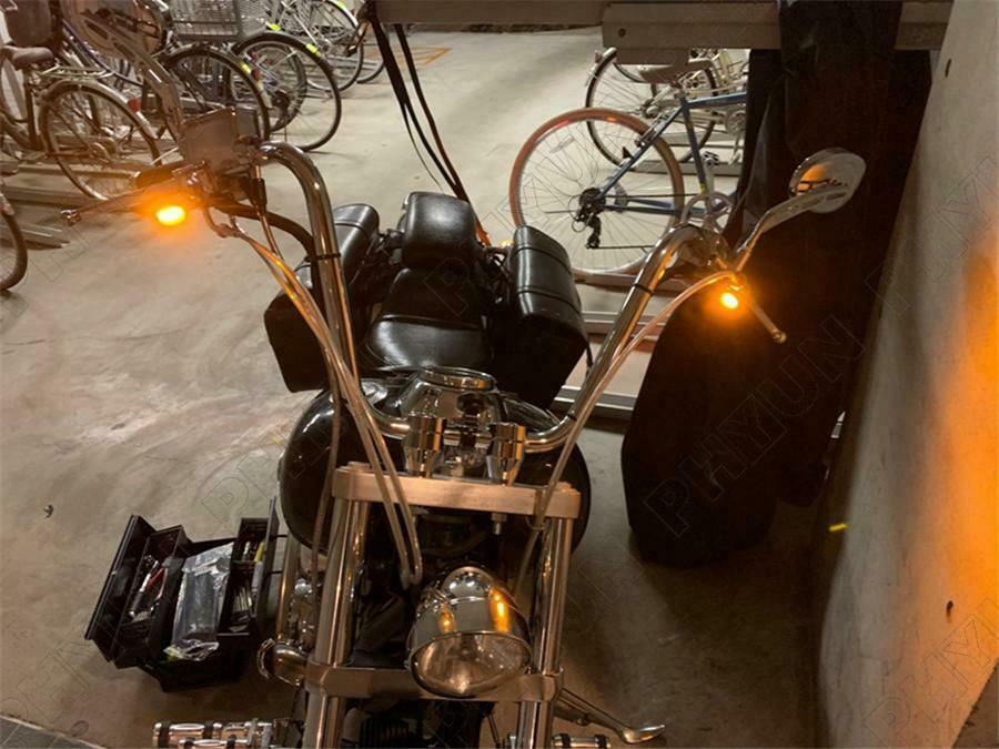 Motorcycle LED Turn Signal Light Running Indicator Lamp For Sportster 1200 883