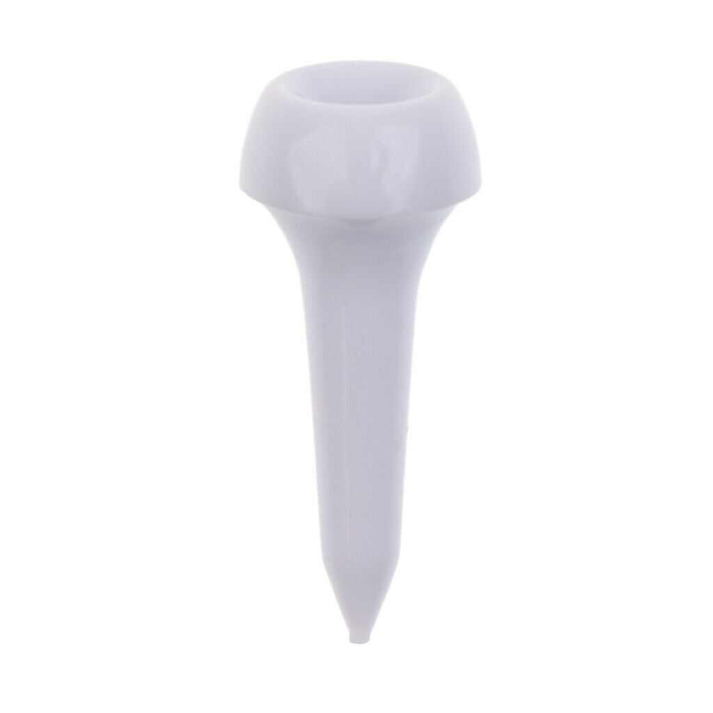 100 Pieces Of White Plastic Tees Golf