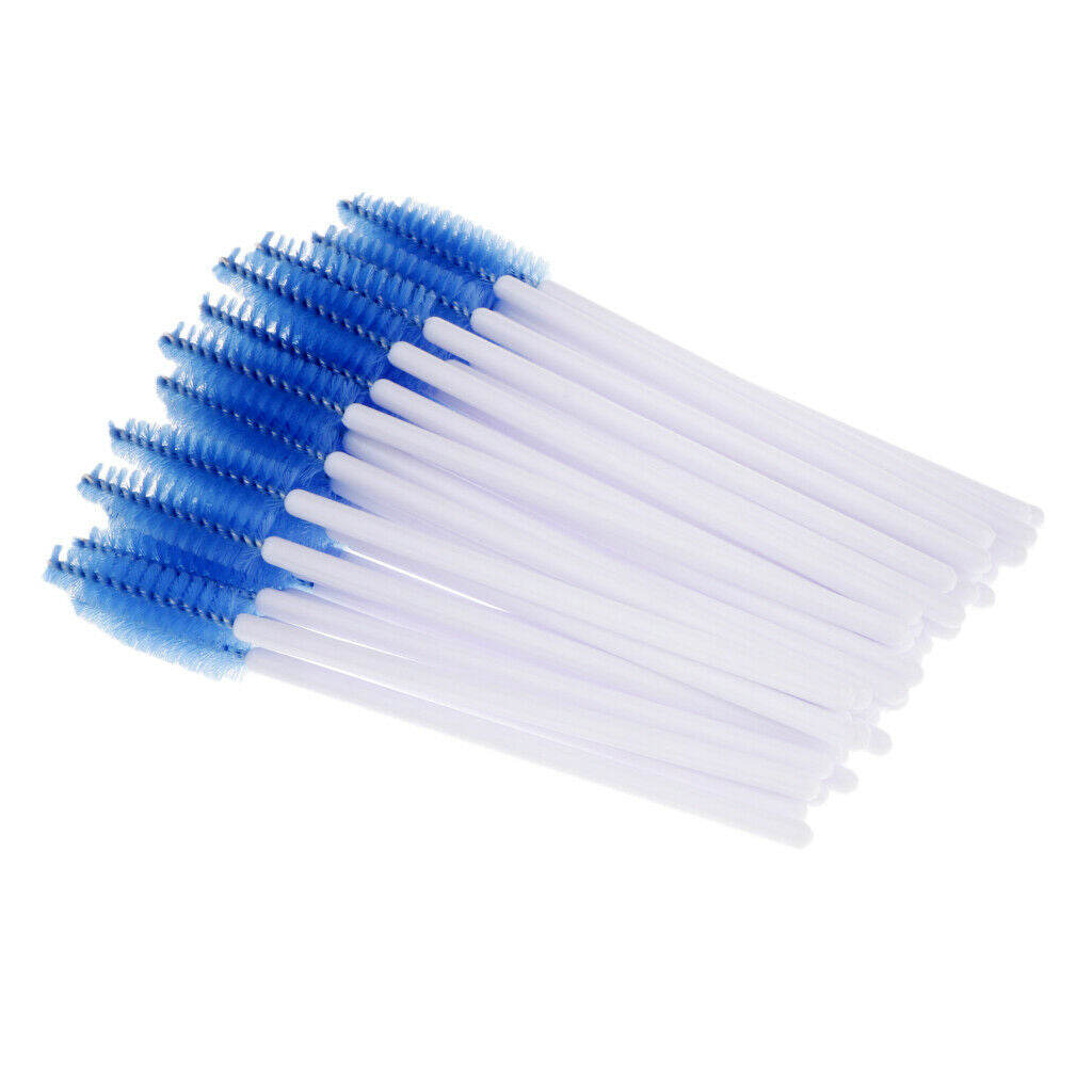 50pcs Disposable Eyelashes Extension Brushes Mascara Wands Applicator Tools #L