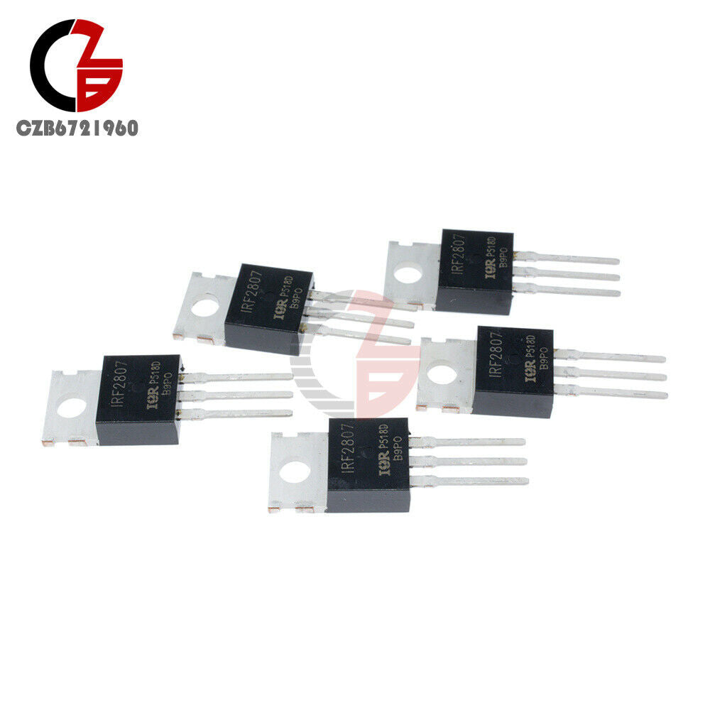 2PCS IFR2807 IRF2807PBF MOSFET N-CH 75V 82A TO-220 Transistor