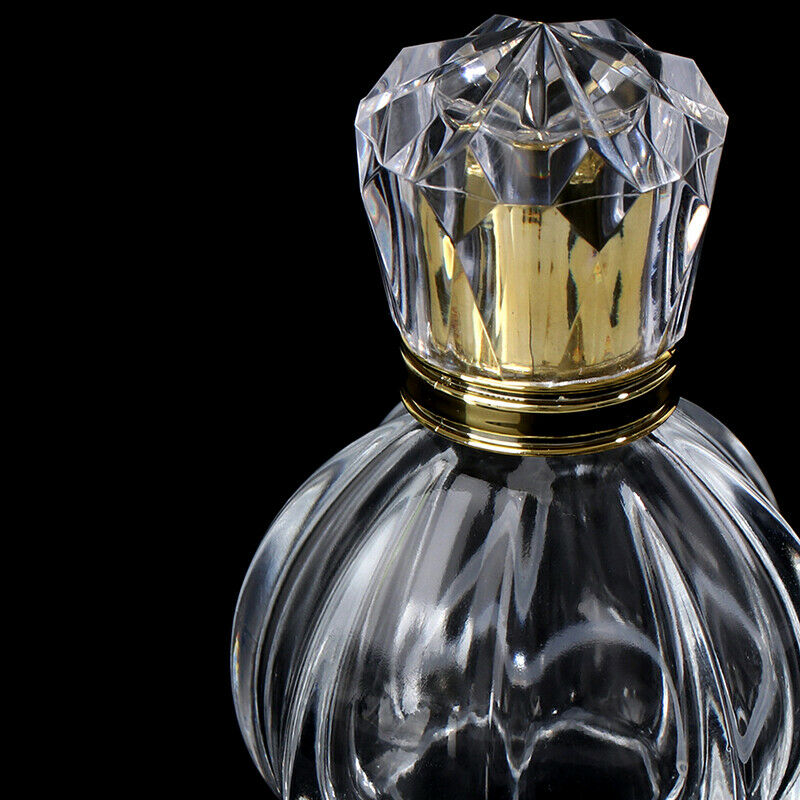 50ml Portable Clear Travel Refillable Spray Perfume Glass Empty Bottle HF Fx