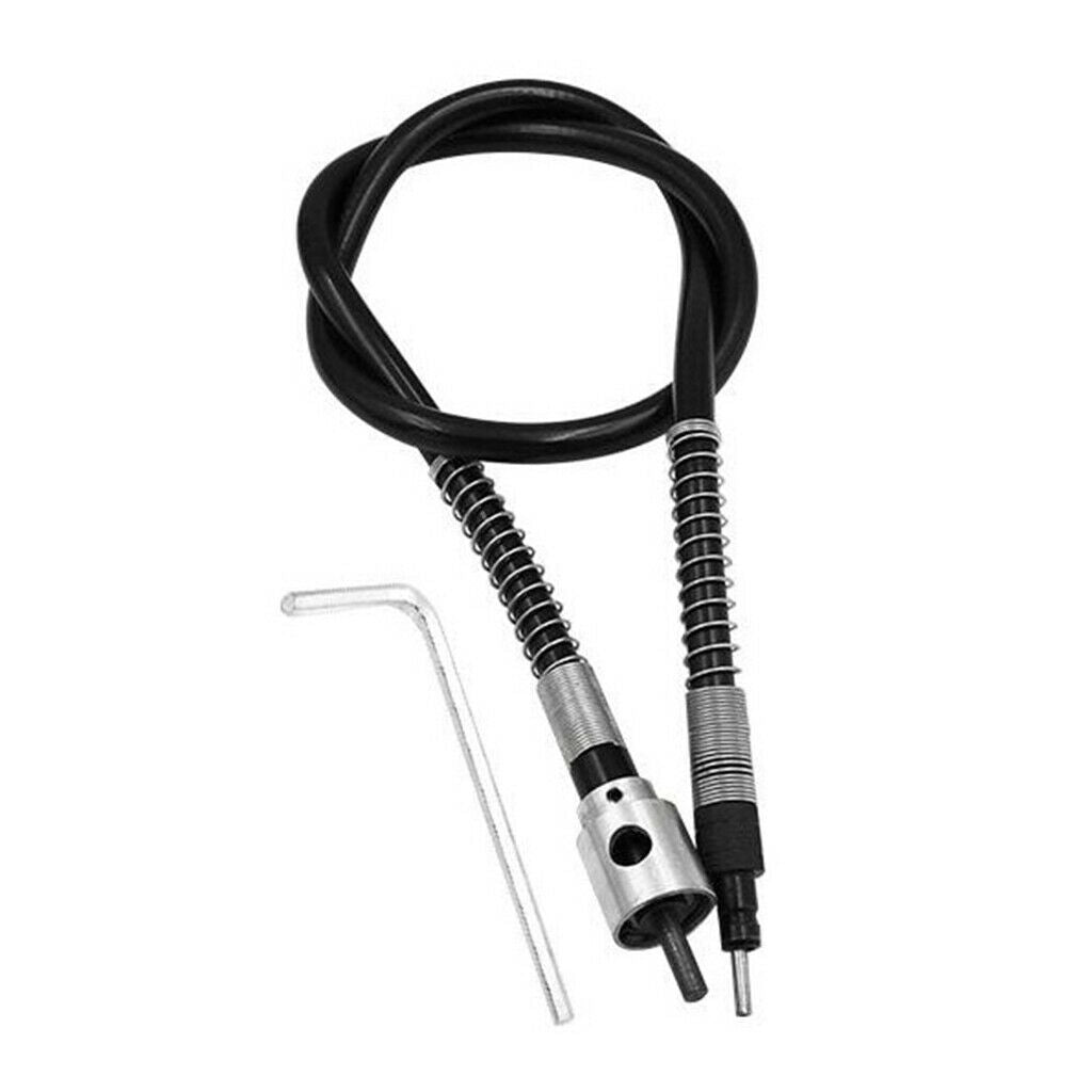 Rotary Grinder Tool Flexible Flex Shaft Fits + 0.3-4mm Handpiece +Key