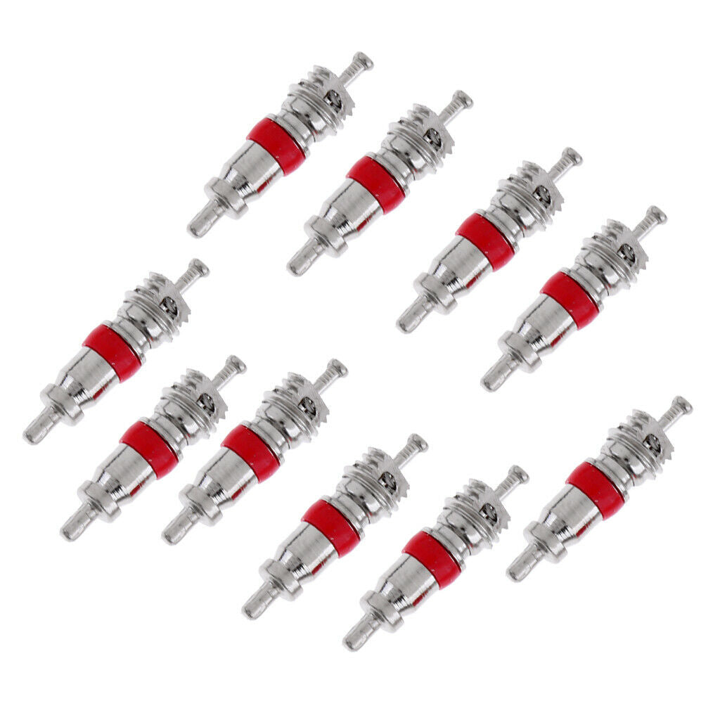 10Pcs Replace Tire Tyre Valve Core Schrader Valve Remover Tire Valves Core