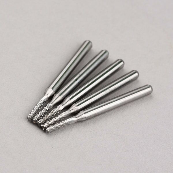 10 x 0.08" 2mm Carbide Milling Cutter Engraving Bits for CNC/PCB Machinery
