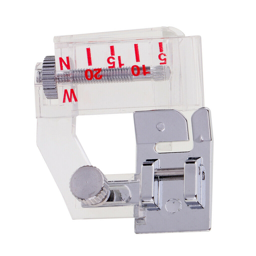 Bias binding presser foot tying machine binding parts
