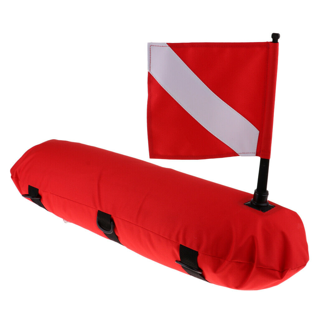 Signal Dive Float Flag Snorkeling Surface Marker Underwater Divers Equipment
