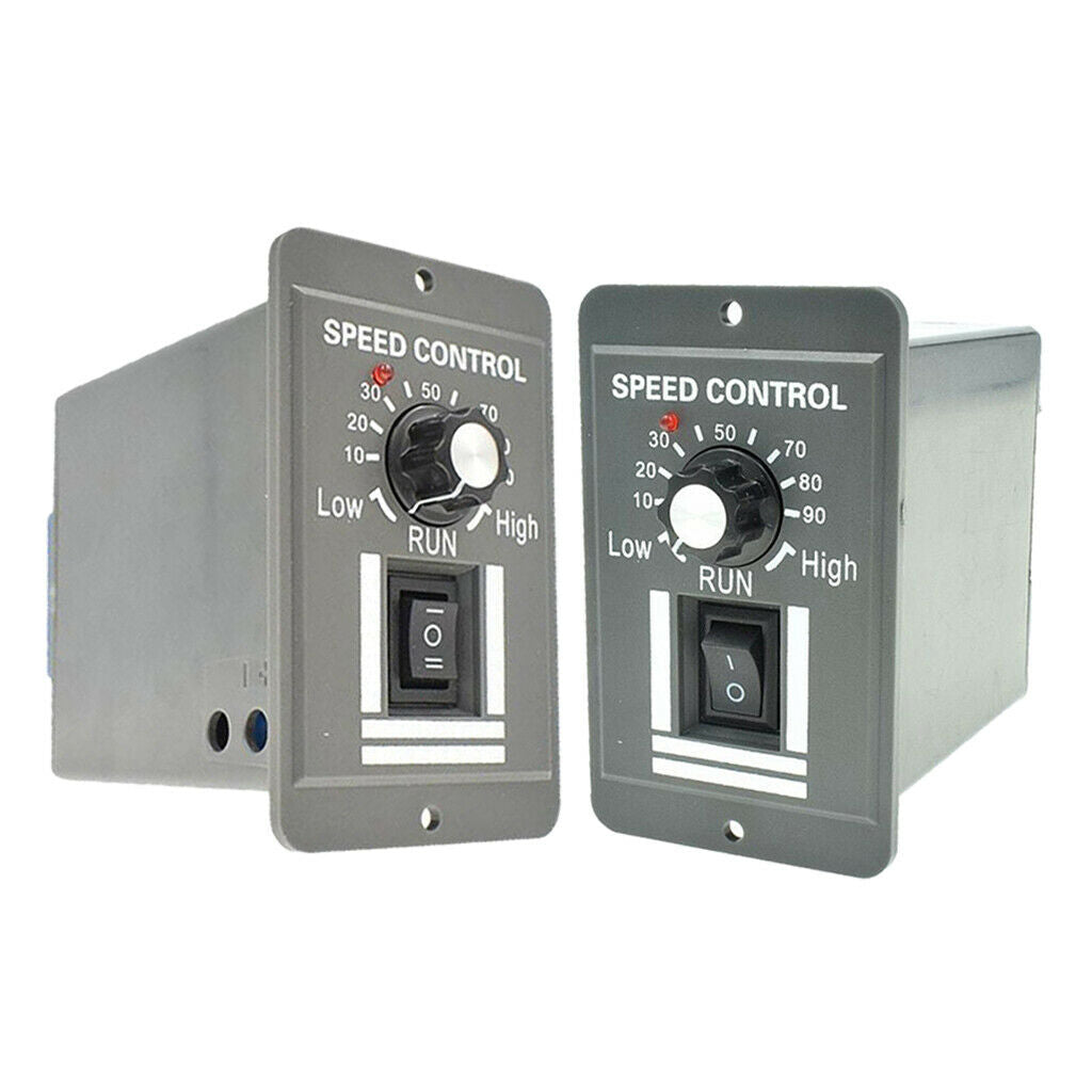 2Pcs X0510 10A & 20A DC Motor Control PWM Stepless Speed Switch ON/OFF