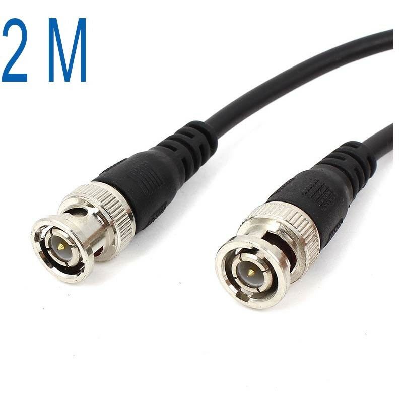 2M 6feet CCTV Video Camera DVR Male to Male BNC Connector Coaxial Cable