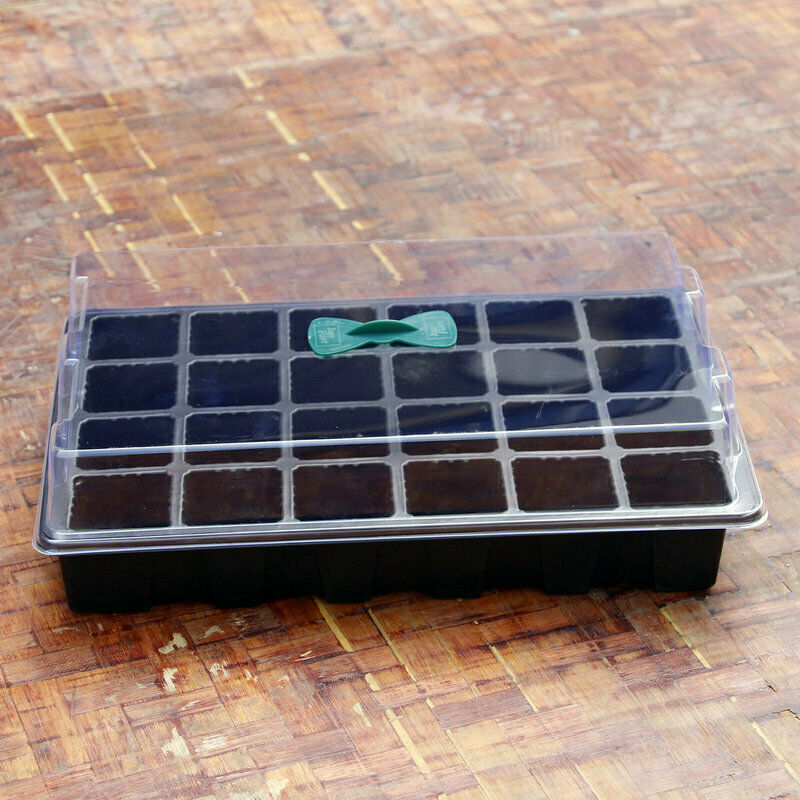 1PC Plant Nursery Pot Planting Tray Kit Germination Box With Lid Home Garden