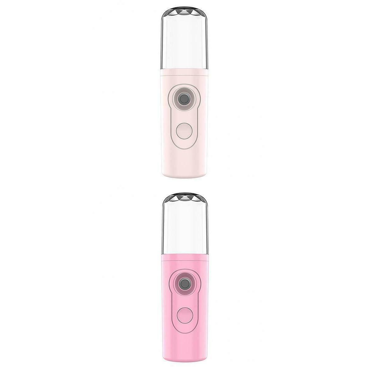 Set of 2 Mini Facial Humidifier Spa Moisturizing Nano Face Sprayer Skin Care