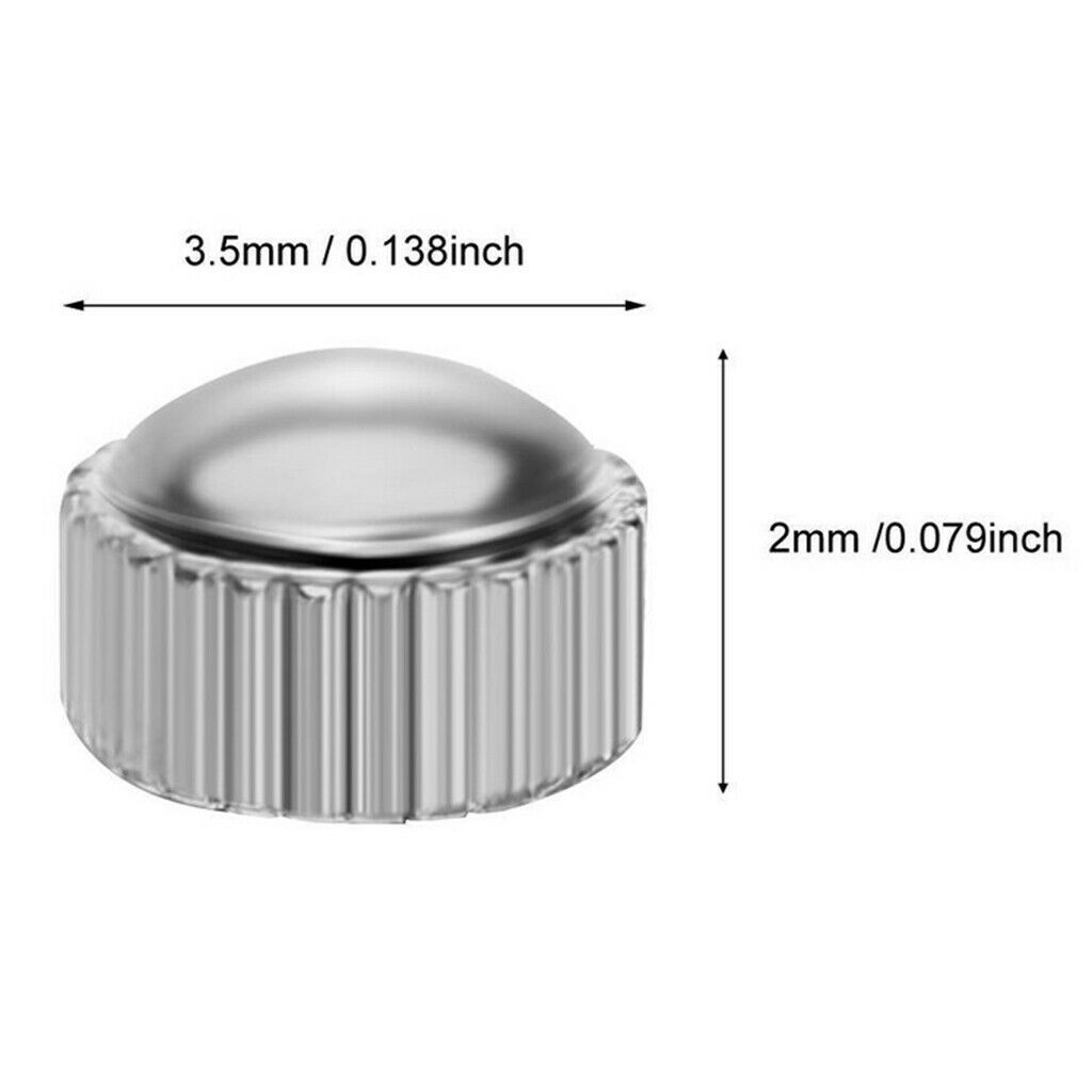 100pcs Waterproof Watch Crowns Repair Or