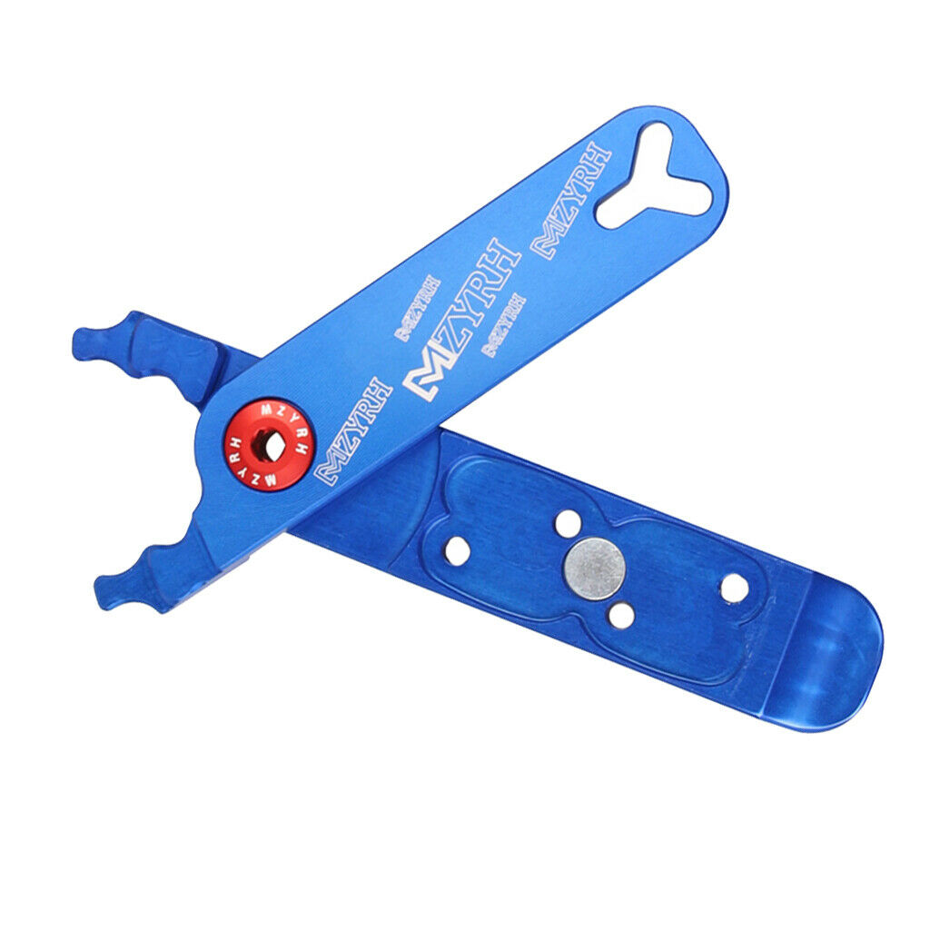 Bike Clamp Valve Pneumatic Lever Opener Missing Link Plier Tyre Spoon Blue