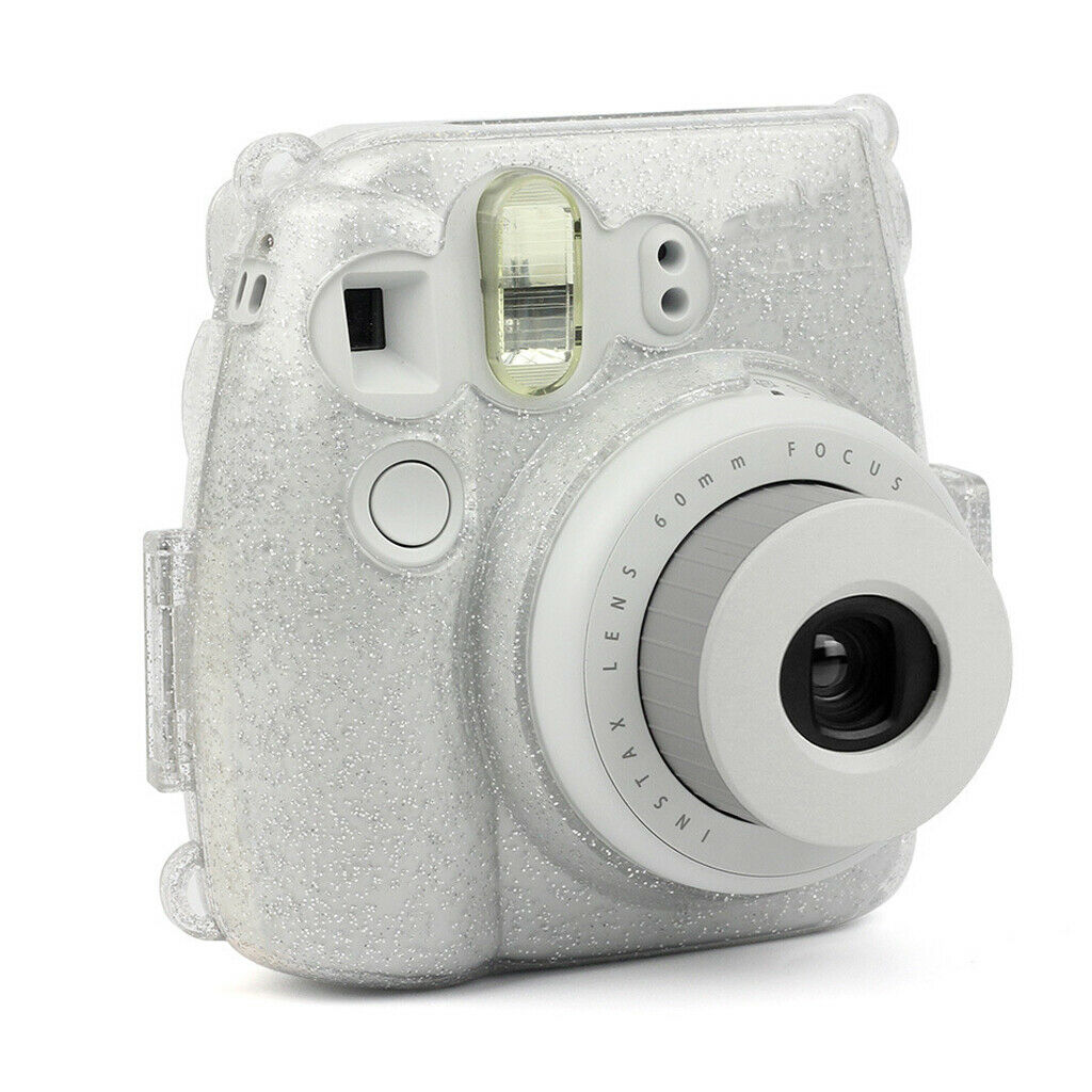 Camera Bag Crystal Protect Cover for Fuji Instax Mini 8/8+/9 Rhinestone Case