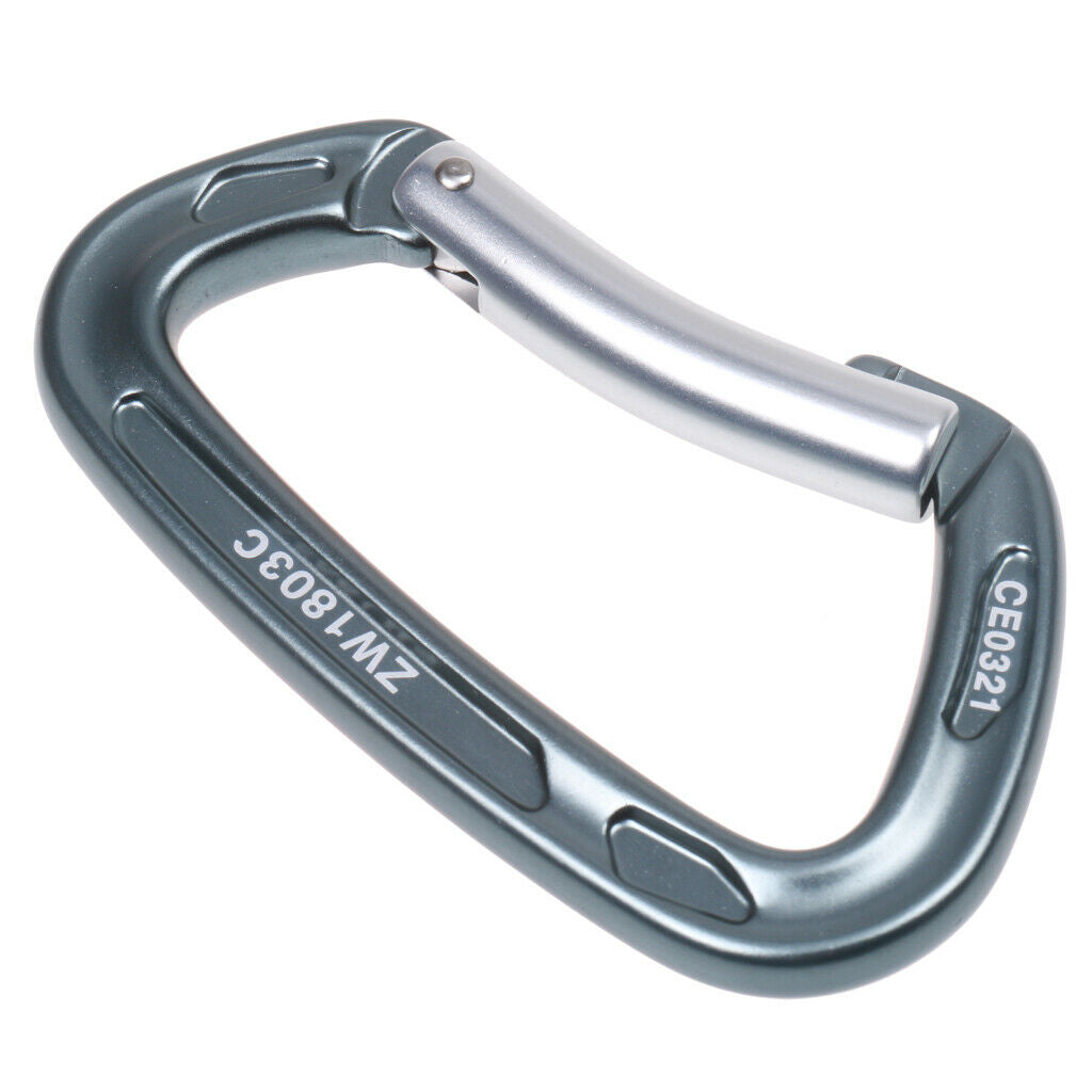 Aluminum Carabiner Double Rope  Outdoor Mountaineering Climbing Safety