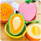 Fruit Style Bath Sponge Body Skin Remover Brush Shower Washing Sponge Pad Random