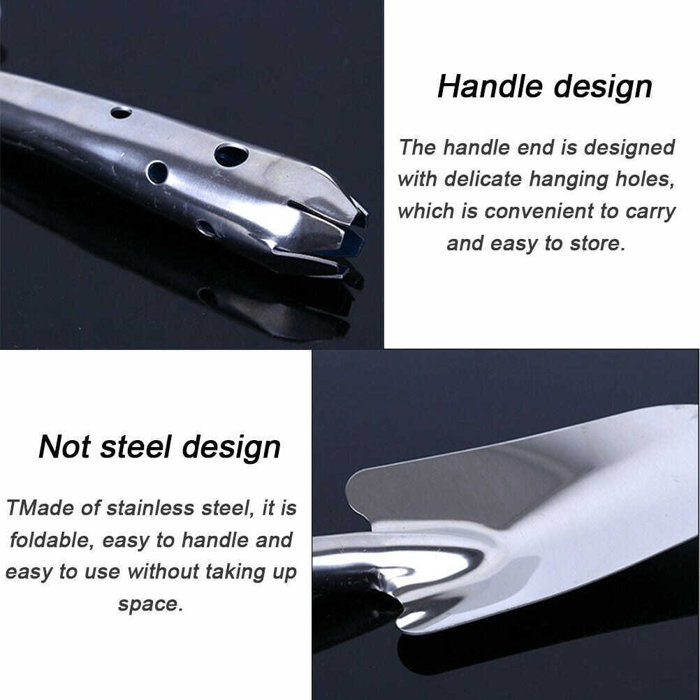 Stainless Steel Garden Trowel Potting Soil Scoop Hand Shovel Tool Soil Diggers