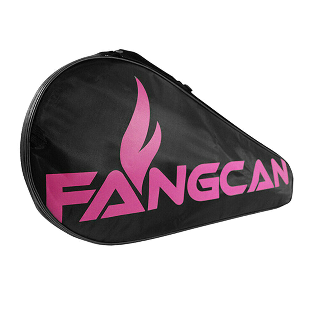 2X Waterproof Tennis Racket Bag Cover Badminton Squash Shoulder Pack Pink