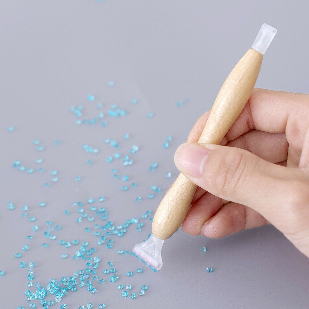 Diamond Painting Tool Wooden Point Drill Pen  Cross Stitch Embroidery Kits Craft