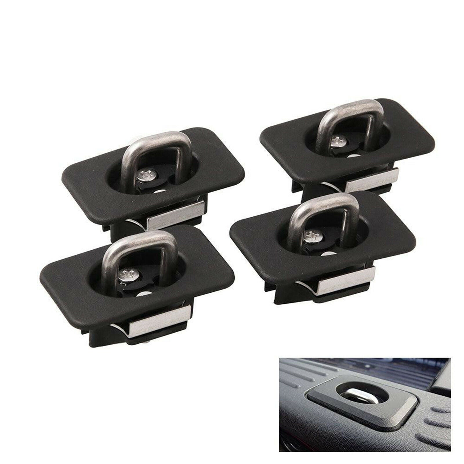 4Pack Truck Tie Down Anchor Hooks for Ford F 150 1998-2014 Car Accessories