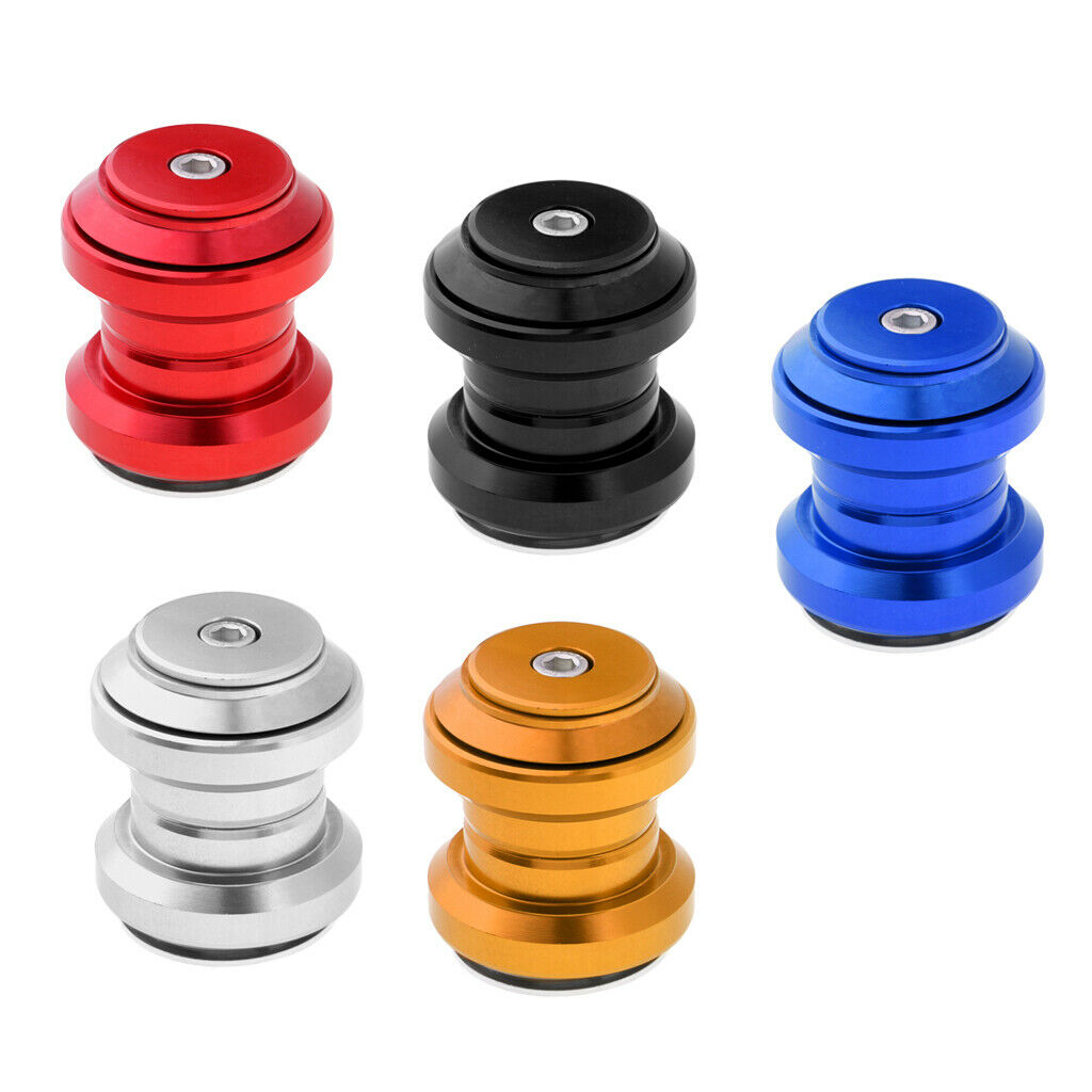 2 Pack 1-1/8inch Bike Headset Ball Headset Road MTB Bike Bearing Headset Red