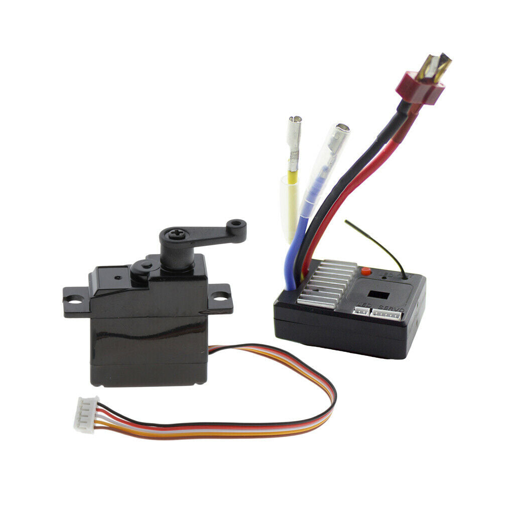 Receiver Circuit Board 6kg Servo for WLTOYS 144001 1:14 RC Car Accessory