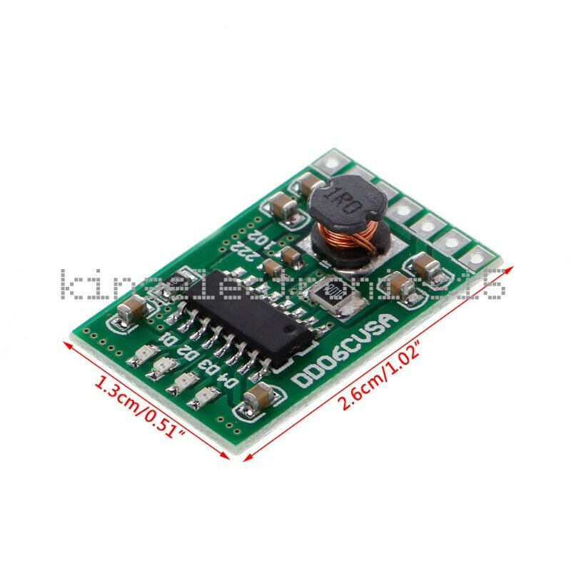 1PCS 5V 2.1A Charge Discharge Boost Protection 3.7V 4.2V Battery DC-DC UPS
