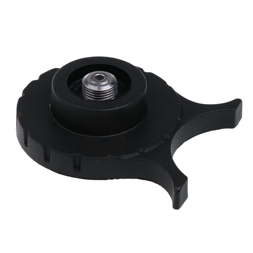 Camping Stove Round Self-seal Conversion Head Long Gas Cylinder Adapter