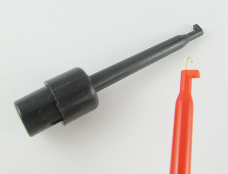 50pcs 57mm Large Size Round Grabbers Test Probes Single Hook Clip PCB SMD IC