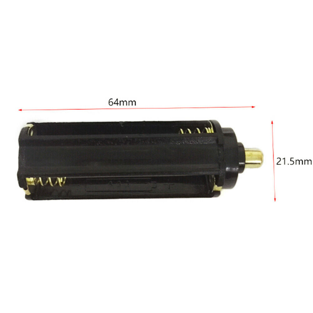 2PCS plastical battery holder box case 3 AAA to 18650 battery converter  .l8