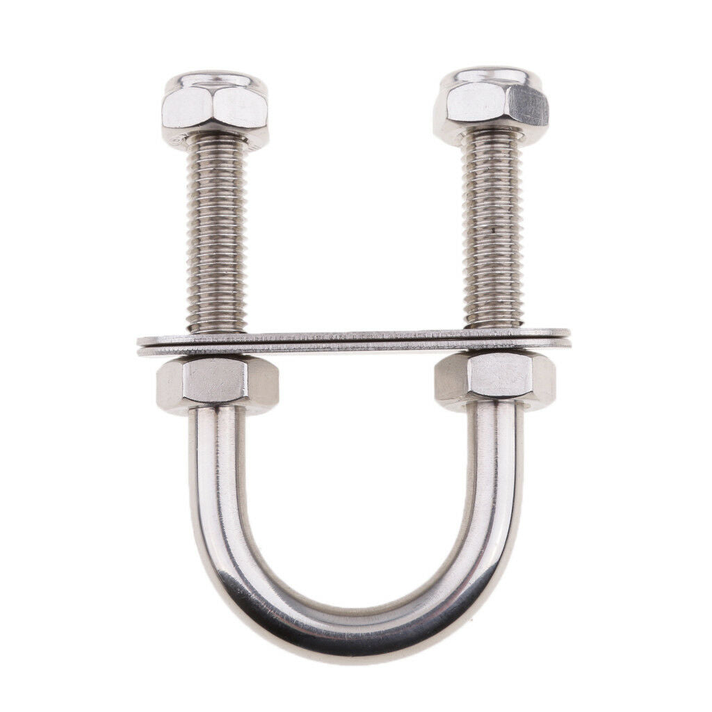 Boat Marine Tool Marine-Grade Stainless Steel U Bolt M10 x 50 x 90 x 43mm