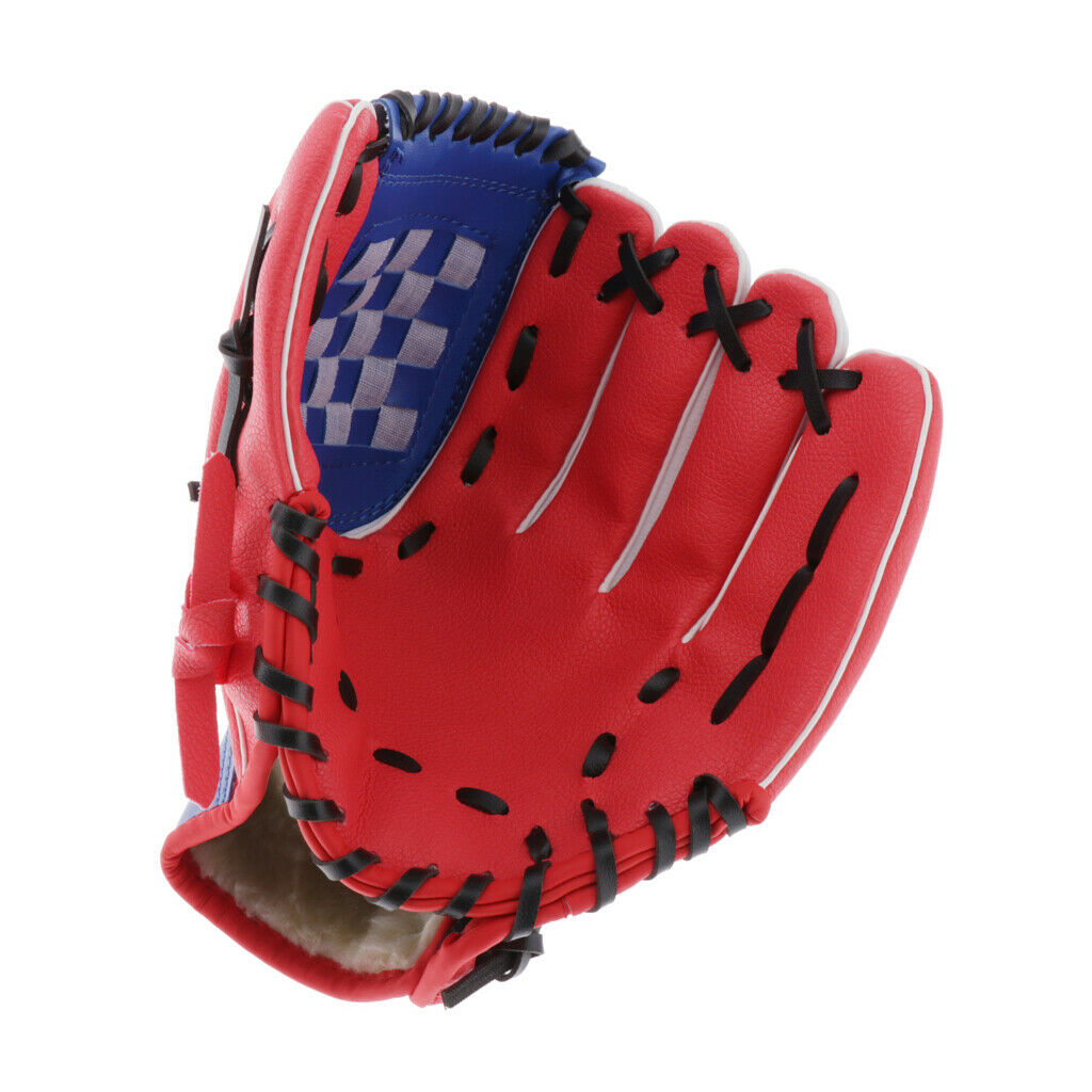 2X Left Handed Baseball Teeball Glove Mittens for Kids Youth Adults 10.5 inch