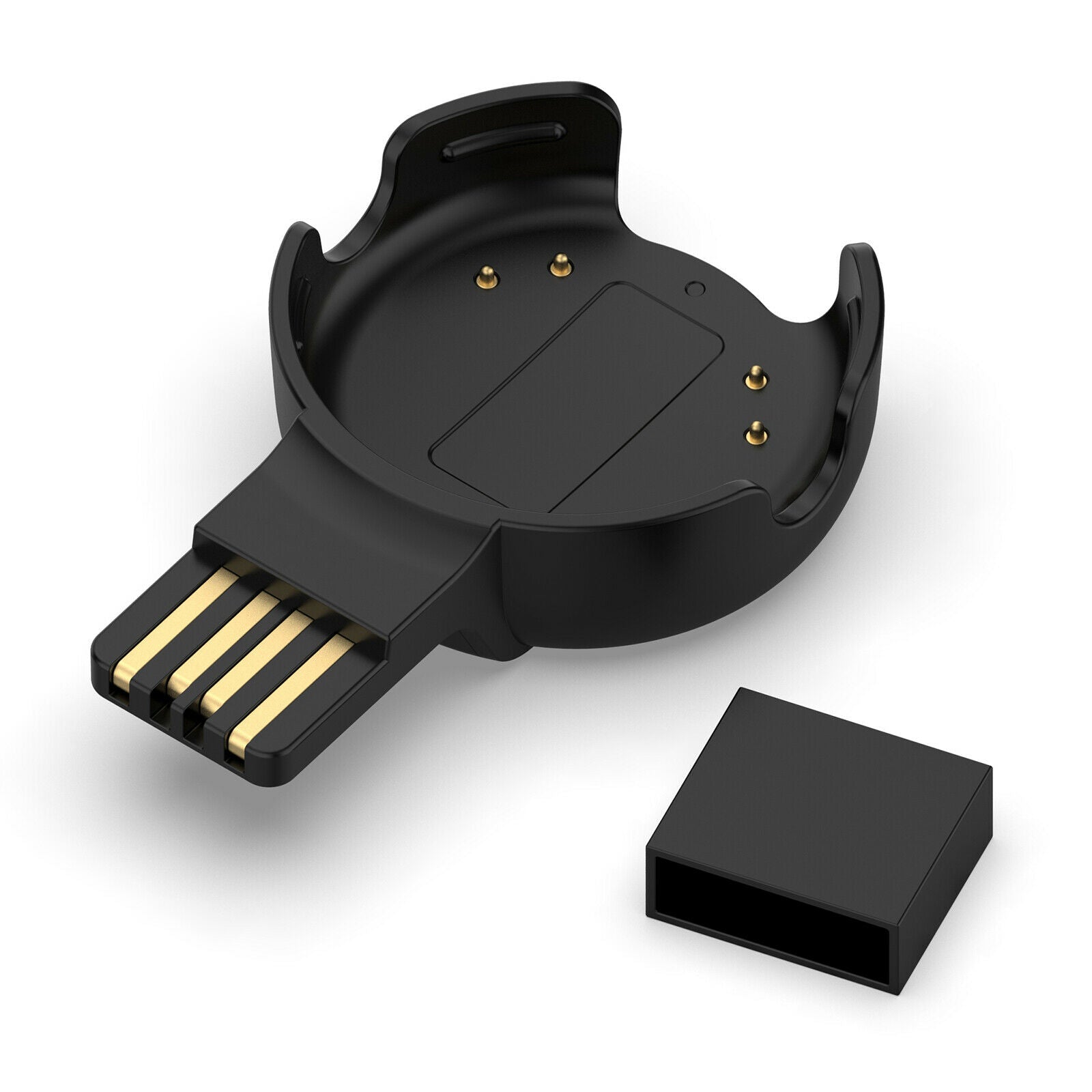 Portable Charger Charging Dock Cradle Fits for Polar Verity Sense Black