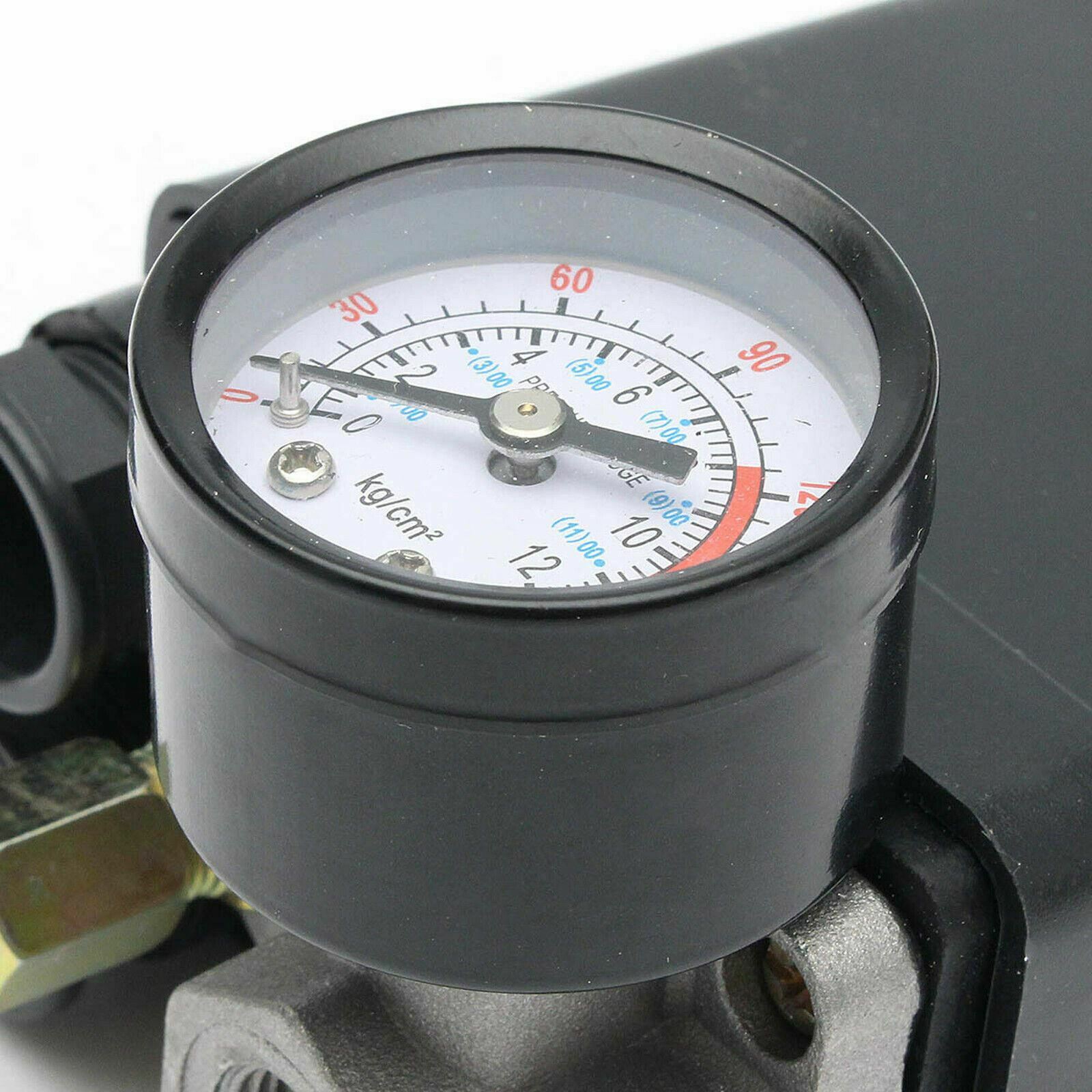 175psi 4 Port Air Compressor Pressure Switch Manifold Regulator + Safety Valve