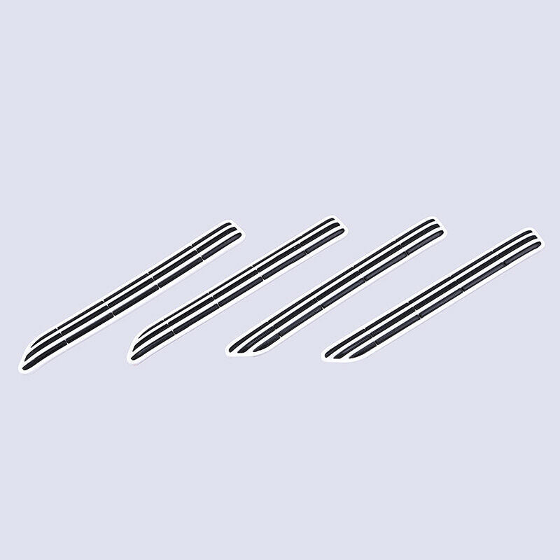 4Pcs Universal Car Door Edge Anti-Rub Bumper Strips Car Accessories Exterior Set
