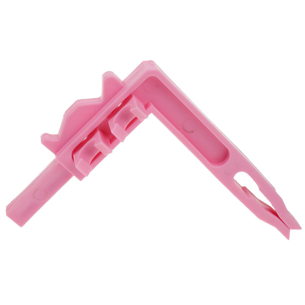 Portable Golf Bag 9 Iron Club Holder Stacker Rack Organizer Accessories Pink