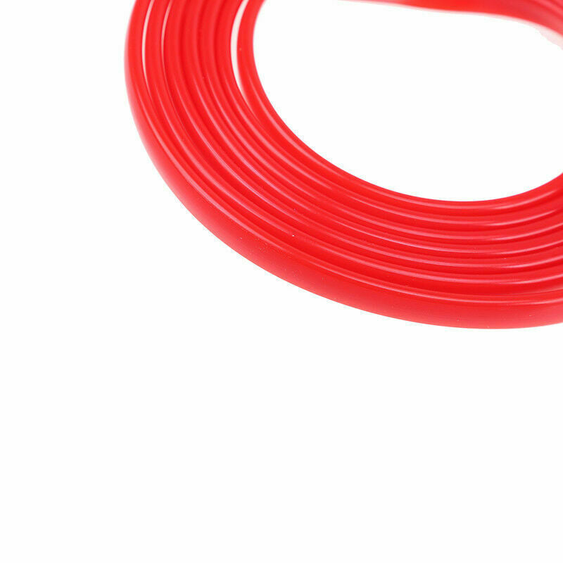 6m Red Edge Door Guard Trim DIY CAR Moulding Guards Molding Protector 20ft Strip