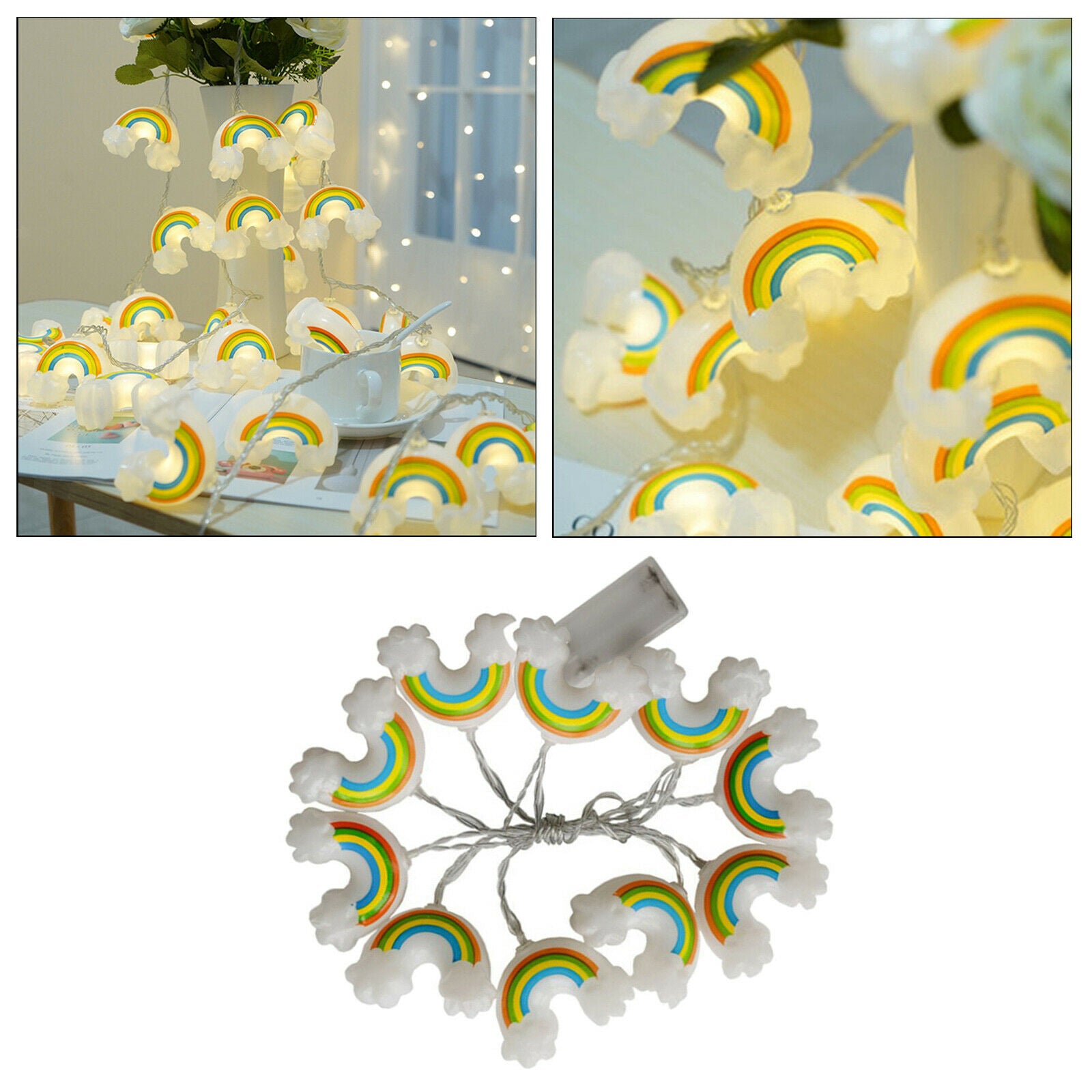 Rainbow Fairy Light for Indoor Home Garden Holidays String Lights Decorative