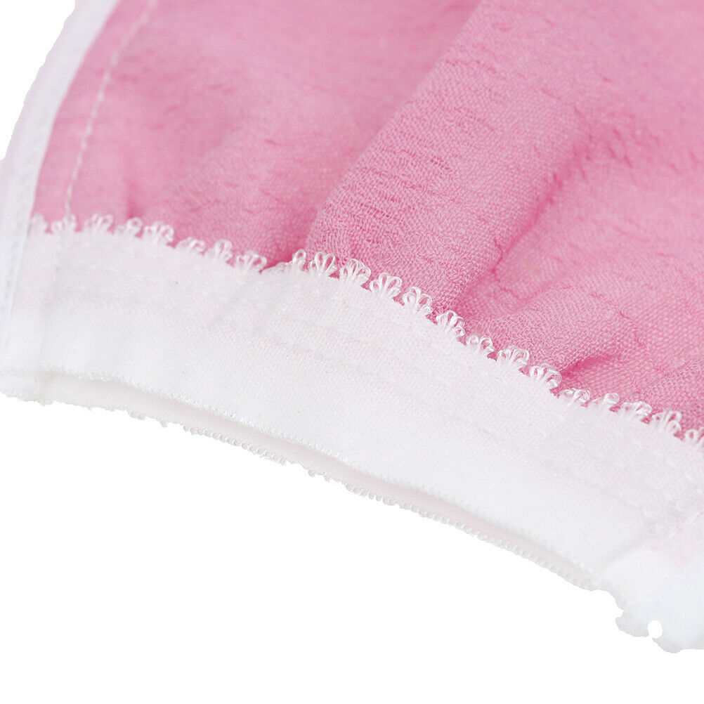 1PC Shower Exfoliator Two-sided Bath Glove Body Cleaning Scrub Mitt Ran..l8