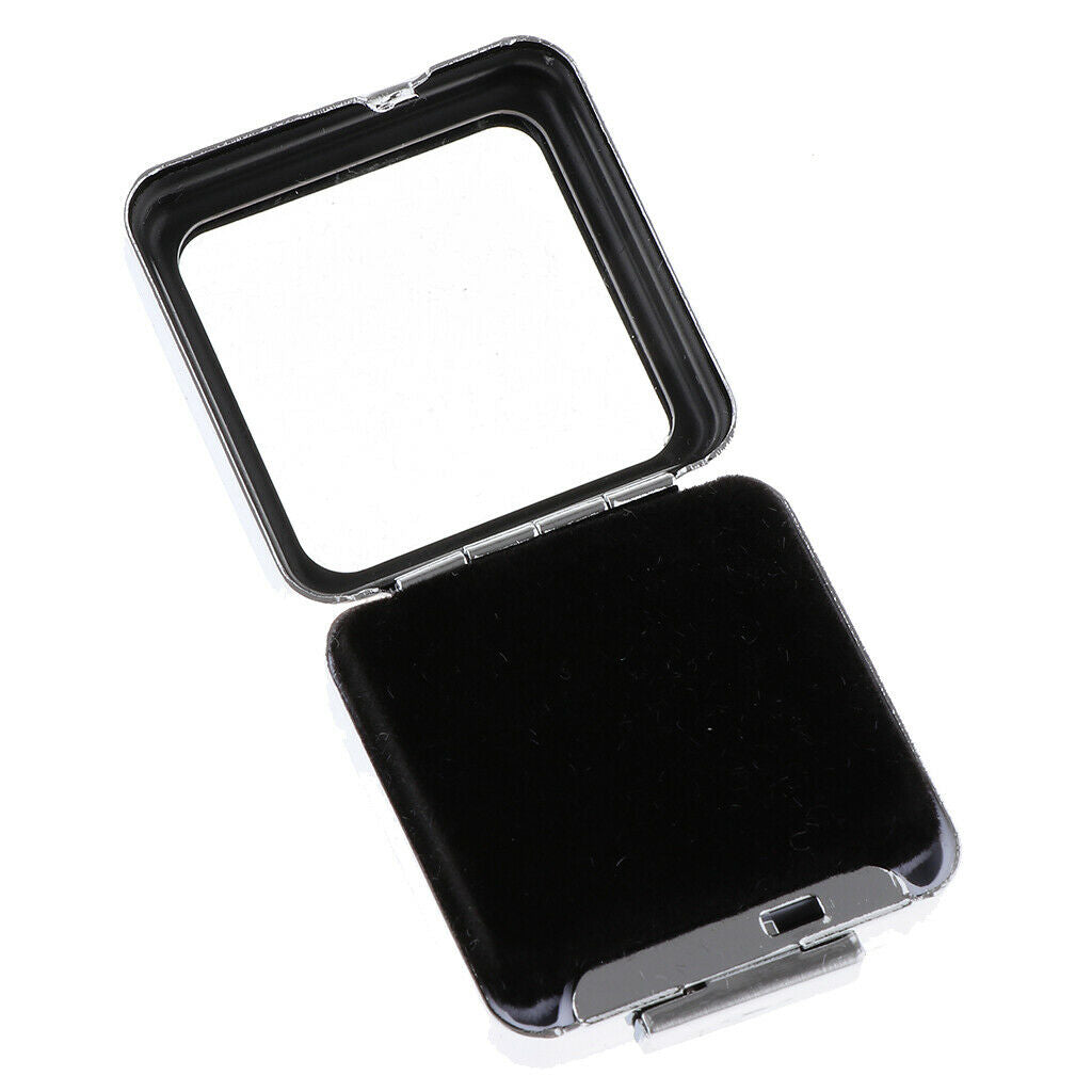 Metal Loose Diamond Collection Display Show Box Jewelry Organizer Case