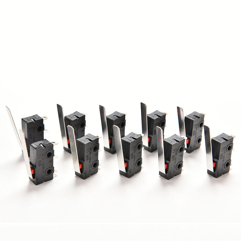 New 10PCS Tact Switch KW11-3Z 5A 250V Microswitch 3PIN Buckle Gif.l8