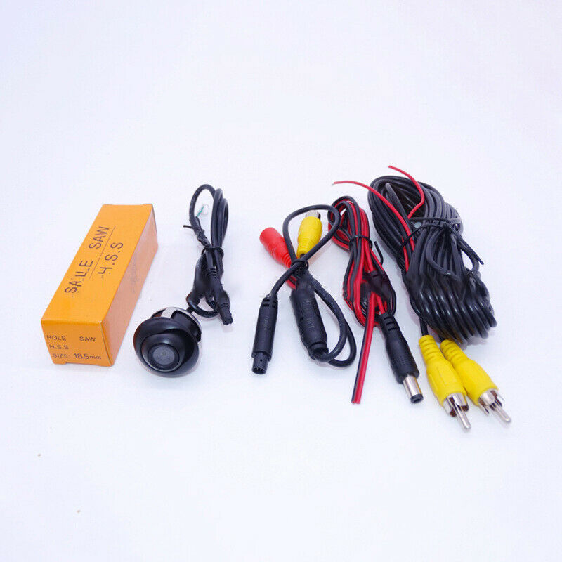 Car Rear Front Side View 360° Rotatable CCD Reversing Backup Camera Night ViBDA