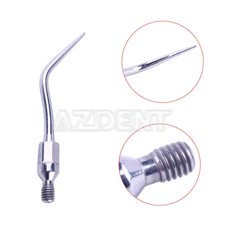 10PCS Dental Ultrasonic Scaler Cavity Scaling Insert Tip GK4 For Fit Handpiece