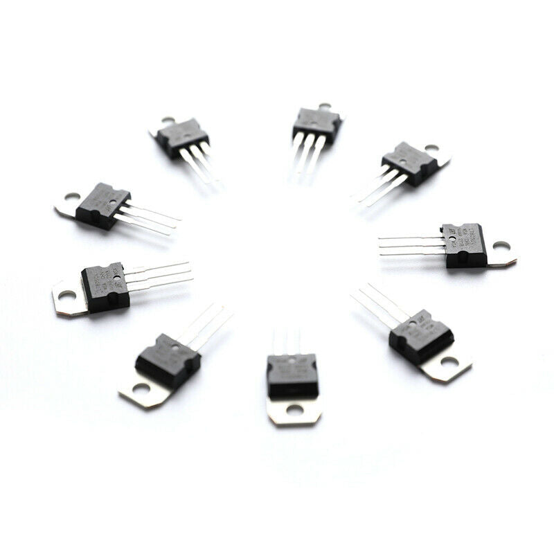 10pcs L7805CV L7805 7805 Voltage Regulator IC 5V 1.5A TO-220 make in ch JD