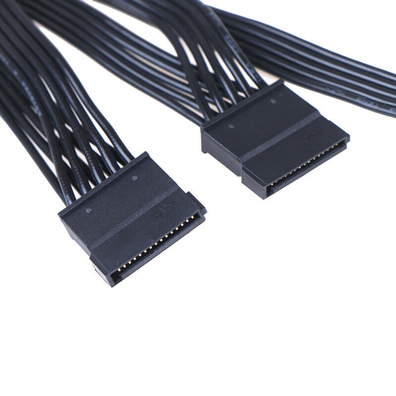 SATA 15Pin 1 to 5 SATA hard drive power line hard disk expansion .l8