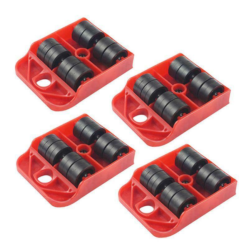 4pcsMoves Furniture Tool Transport Shifter Moving Wheel Slider Remover Roller