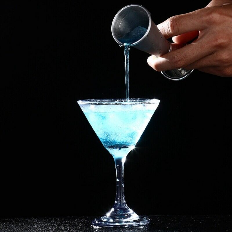 Cocktail Bar Jigger Stainless Steel Double Cup Measu Cup Bartender Bartending Z2